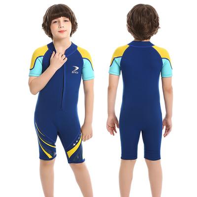 2.5MM Children's Diving Suit Small Middle Children One-piece Thick Warm Snorkeling Surfing Swimsuit Student
