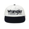 Wrangler Kabel Logo Color Block Kappe Elfenbein