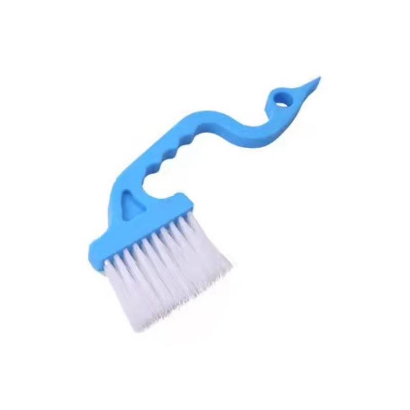 Swan Shape Handheld Groove Door Window Kitchen and Bathroom Groove Air Conditioner Shutter Keyboard Gap Cleaning Brush