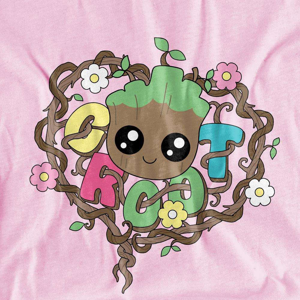 Guardians Of The Galaxy Childrens/Kids Groot Heart T-Shirt