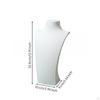 Necklace Display Bust Short Neck Jewelry Sloping Shoulders Holder Stand S