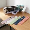 2pcs Wrist Band Hand Band Finger Grip Mobile Phone Holder Stand Push Pull Universal Plain Color Phone Socket Holder for iPhone