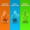 MOC Raiders Game Energy Crystal Model Building Blocks Crystal-Neon Green Blue And Orange Color Brick Toy Gift