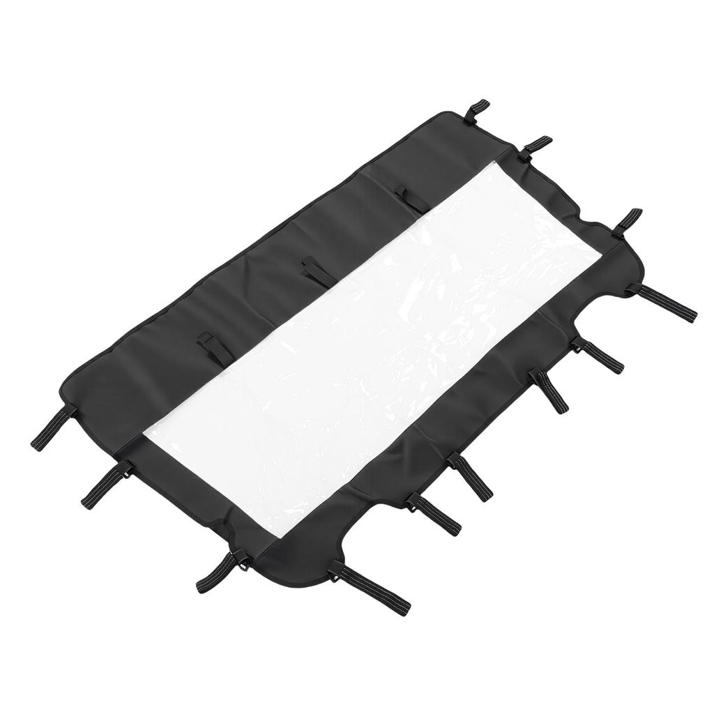 Weiche wetterfeste klare PVC-Rückscheibe für UTV, Staubschutz-Ersatz für Polaris RZR XP 1000 2014 2023