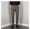 Autumn and summer thin drape casual pants men's business light dress men's suit pants slim long pants