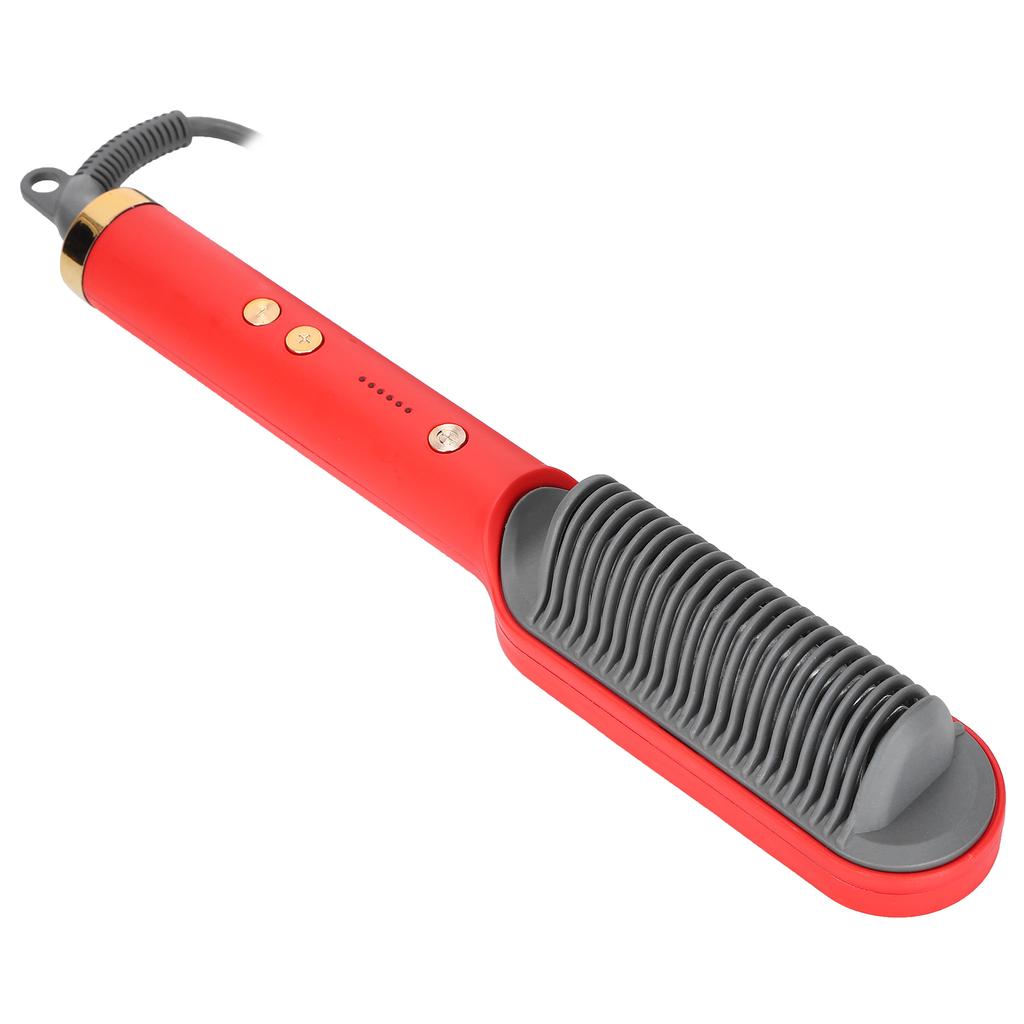 Hair Straightener AntiScald Fast Heating Hair Straightening Brush Comb for Home Professional Salon