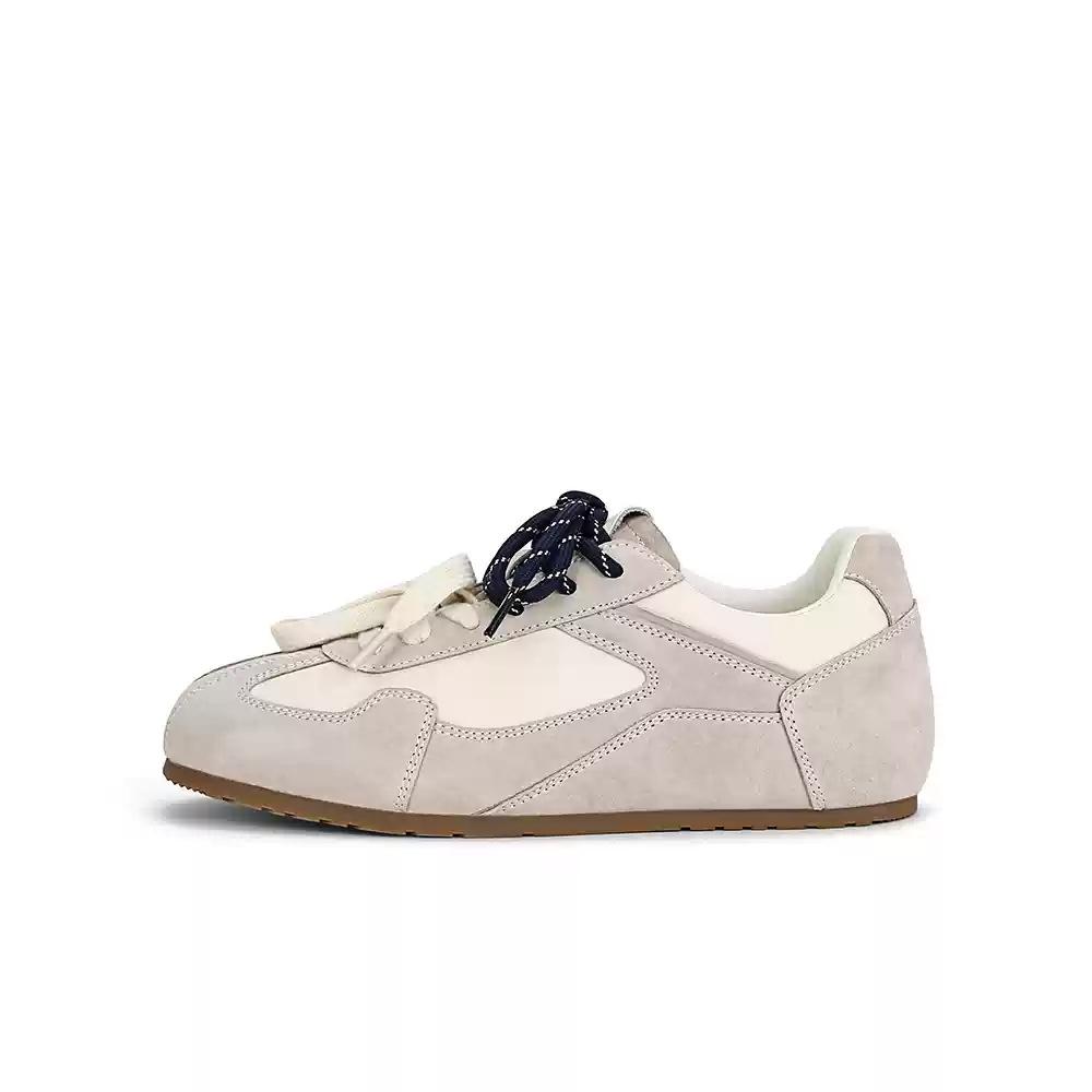 

[Su Yinyin of the same style] Korean women s high~ retro mandarin duck casual shoes sports moral training shoes women s Forrest Gump shoes 40