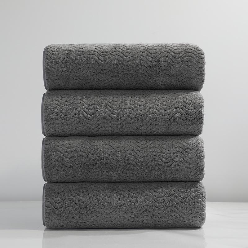 Coral Fleece Double-Sided Quick Dry Towels for Home - Mother-Child & Couple Set