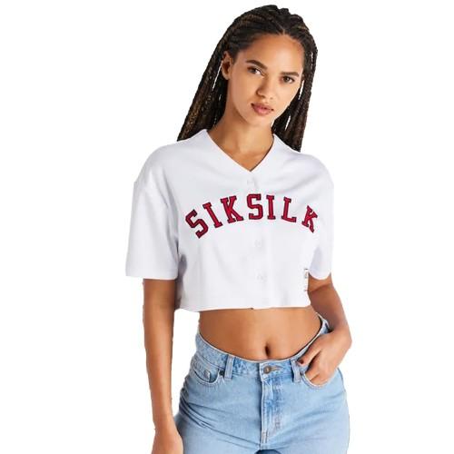 SikSilk Womens/Ladies Baseball Jersey