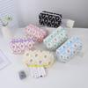 New Floral Cosmetic Bag Multifunctional Large Capacity Toiletry Handbag Organizer Pouch