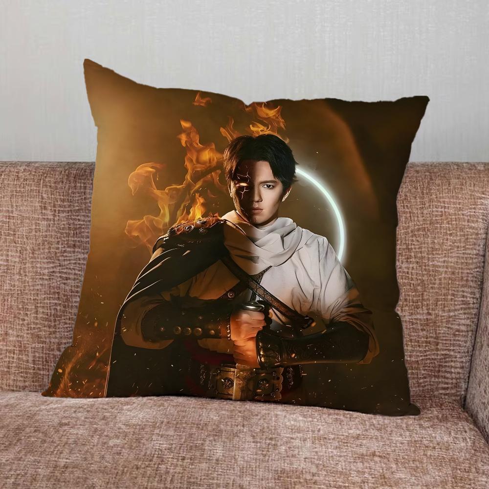 D-Dimash K-Kudaibergen Singer Pillow Case For Home Bedroom Car Office Decoration Living Room Sofa Cushion Cover Suitable