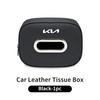 Car Seatback Tissue Box Holder Napkin Bag Armrest Paper Case Interior For KIA Sportage Rio Ceed Niro Soul Stonic Picanto Proceed
