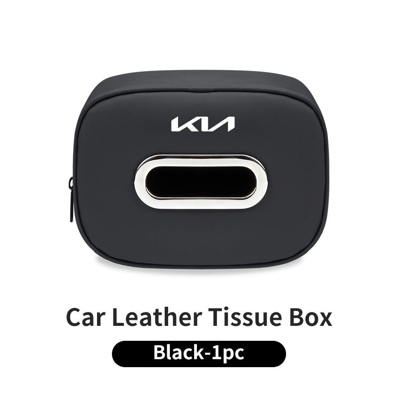 Car Seatback Tissue Box Holder Napkin Bag Armrest Paper Case Interior For KIA Sportage Rio Ceed Niro Soul Stonic Picanto Proceed