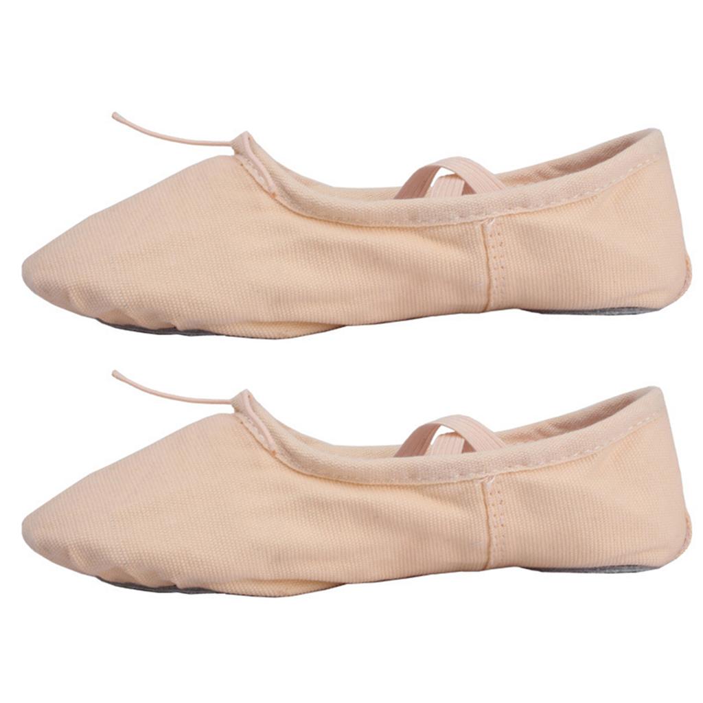 Women Men Soft Anti-Slip Sole Adults Dance Ballet Gymnastics Shoes