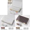 Multicolor Weekly Pill Organizer With 28 Compartments For Travel And Home Storage