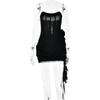 European and American ins style one-word collar tube top perspective dress for women, sexy spice girls, fashion backless straps, hip skirt for women