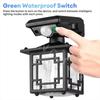 Remote Control Motion Induction Wall Lamp IP65 Waterproof Solar Street Floodlight  Front Porch