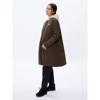 The North Face Maternity Ventrix Slate Size M Women's Cardigan, Water-Repellent, Stretch, Brown,