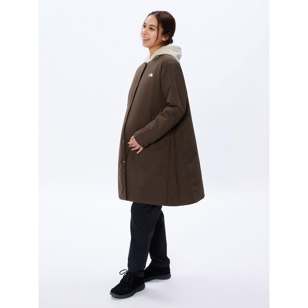 The North Face Maternity Ventrix Slate Size M Women's Cardigan, Water-Repellent, Stretch, Brown,