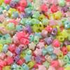 Macaron six-valve flower pentagram butterfly tube beads random mixed beads DIY beaded material