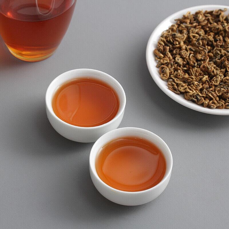 500g czarnej herbaty Yunnan Fengqing Dian Hong Jin Luo (Nie. 2) wczesnowiosenna herbata
