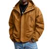 Men's  Leisure  Loose  Windbreaker  Hooded  Hood  Coat
