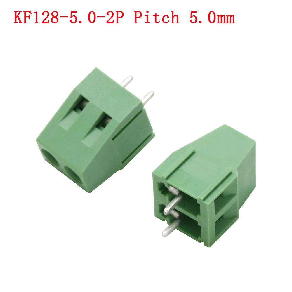 KF103/126/128/301/350/396-2pinový/3pinový rozteč 2,54/3,5/3,81/3,96/5,0/7,5 mm bloková spojovací svorkovnice šroubového typu PCB šroubová svorkovnice