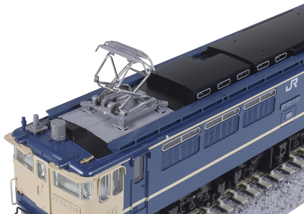 KATO N Gauge EF65 1000 Late Model Gray Electric Locomotive (JR Specification, H-rubber) 3061-A