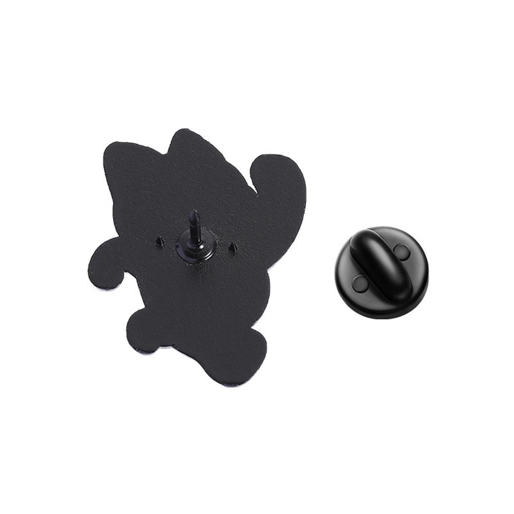 Cartoon Cute Styling Lucky Cat Alloy Brooch Enamel Pins Personalized and Trendy Metal Badge Accessories Funny Gifts
