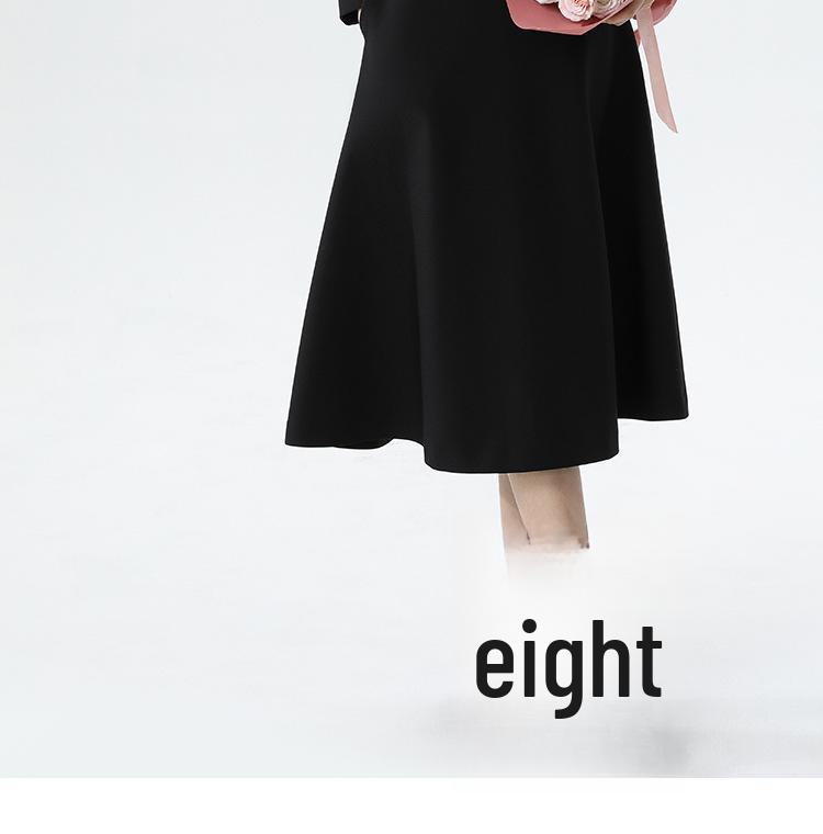 Xiangchunniao Hepburn Style Women's Luxury Suit Skirt: Waist-Slimming, Professional, and Elegant for Commuting.