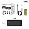 LED Matrix Pixel Panel DIY Pattern Graffiti Scrolling Led Ring USB 5V Flexible Text Animation Display Car Remote control+APP