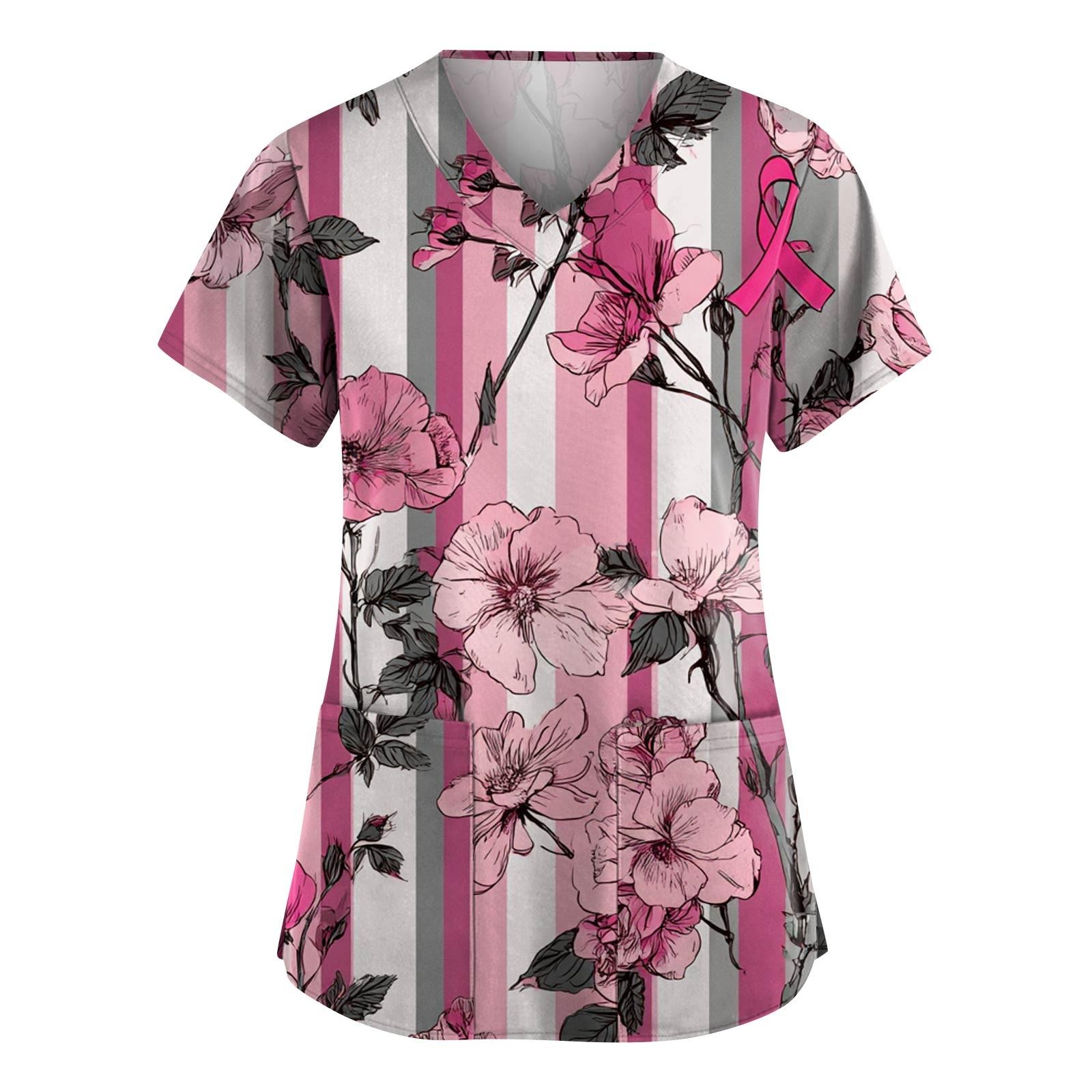 

Женские модные комбинезоны с V-образным вырезом и короткими рукавами, с карманами, с принтованным верхом, одежда XXXL