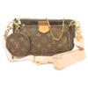 LOUIS VUITTON 20 years M44840 Monogram Multi Pouch Accessories Shoulder bag Brown / pinkUsed