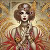 Beauty Special Shaped 5D DIY Partial Drill Diamonds Dots Gem Art Kits for Adults Home Wall Decor Diamond Dots Paintings 30x30cm