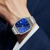Luxury Famous Brand Men Quartz Watches Business Calendar Watch Steel Strap Wristwatches Big Dial Clock Gifts Dropshipping