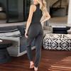 Set pigiama da donna in maglia da 3 pezzi, autunno e inverno, set casual ampio