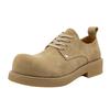 Fashion British Style Men Genuine Leather Casual Shoes Classic Outdoor Antiskid Oxford Dress Shoes Handmade Designer Business Flat Shoes