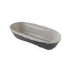 Ihara Kihan Pasta Bowl, Brown, Size: Approx. W14.6 X D29.6 X H6.3 Cm, ALC20