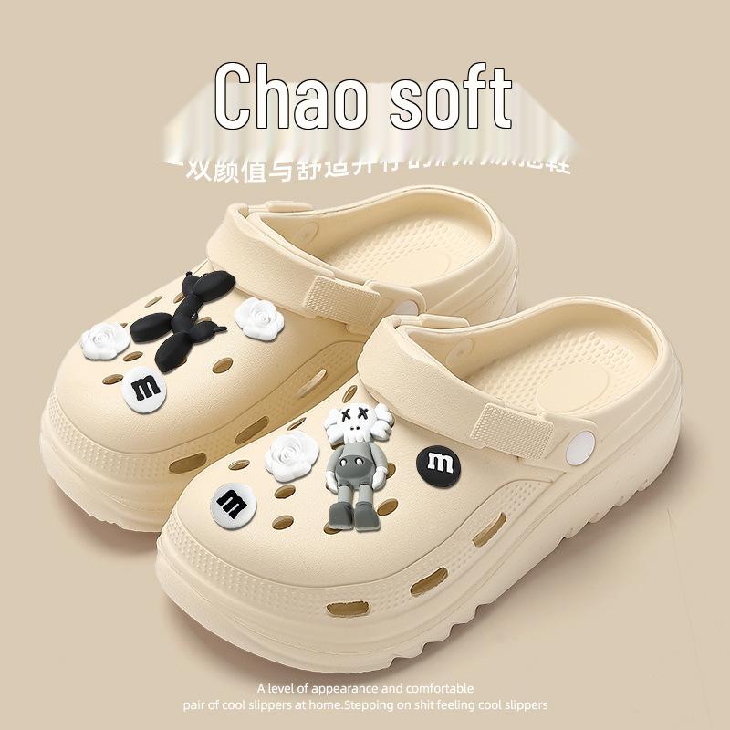 Dámské letní protiskluzové pantofle s uzavřenou špičkou do operačního sálu 2024