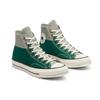 Converse Chuck Taylor All Star 1970s Trendy Lightweight High Top Canvas Shoes Unisex Green Grey