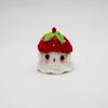 Creative Crocheted Little Ghost Hand Woven Pendants Halloween Decoration Handmade Yarn Crochet Bag Key Pendant Gift Home Decor