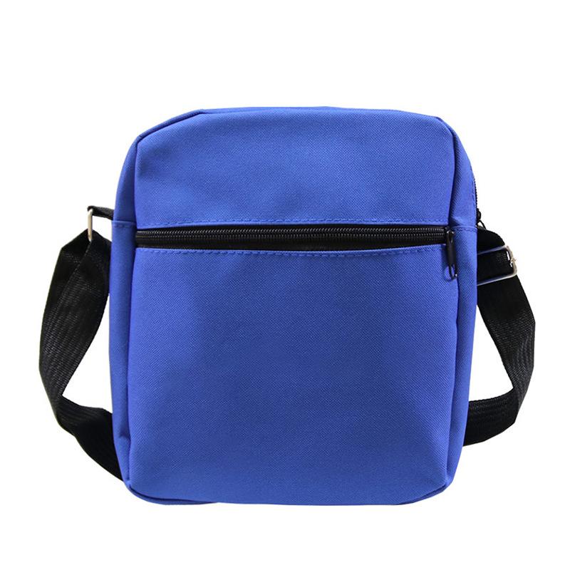 Casual Shoulder Bag, Student Stationery Bag, Oblique Span Bag, Schoolbag, One Piece, Customized Heat Transfer with Pictures.