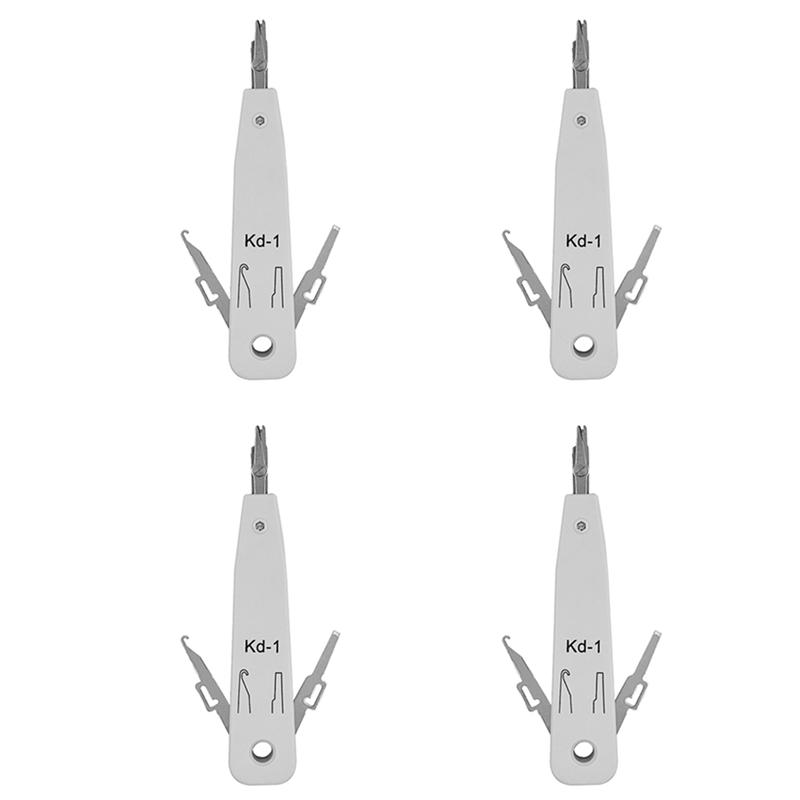 

4X For RJ11 RJ12 RJ45 Cat5 KD-1 Network Cable Wire Cut Tool Punch Down Impact Tool