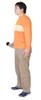 Clearstone Narikara Kenkyubu Cosplay Halloween Orange Boy Orange Men's