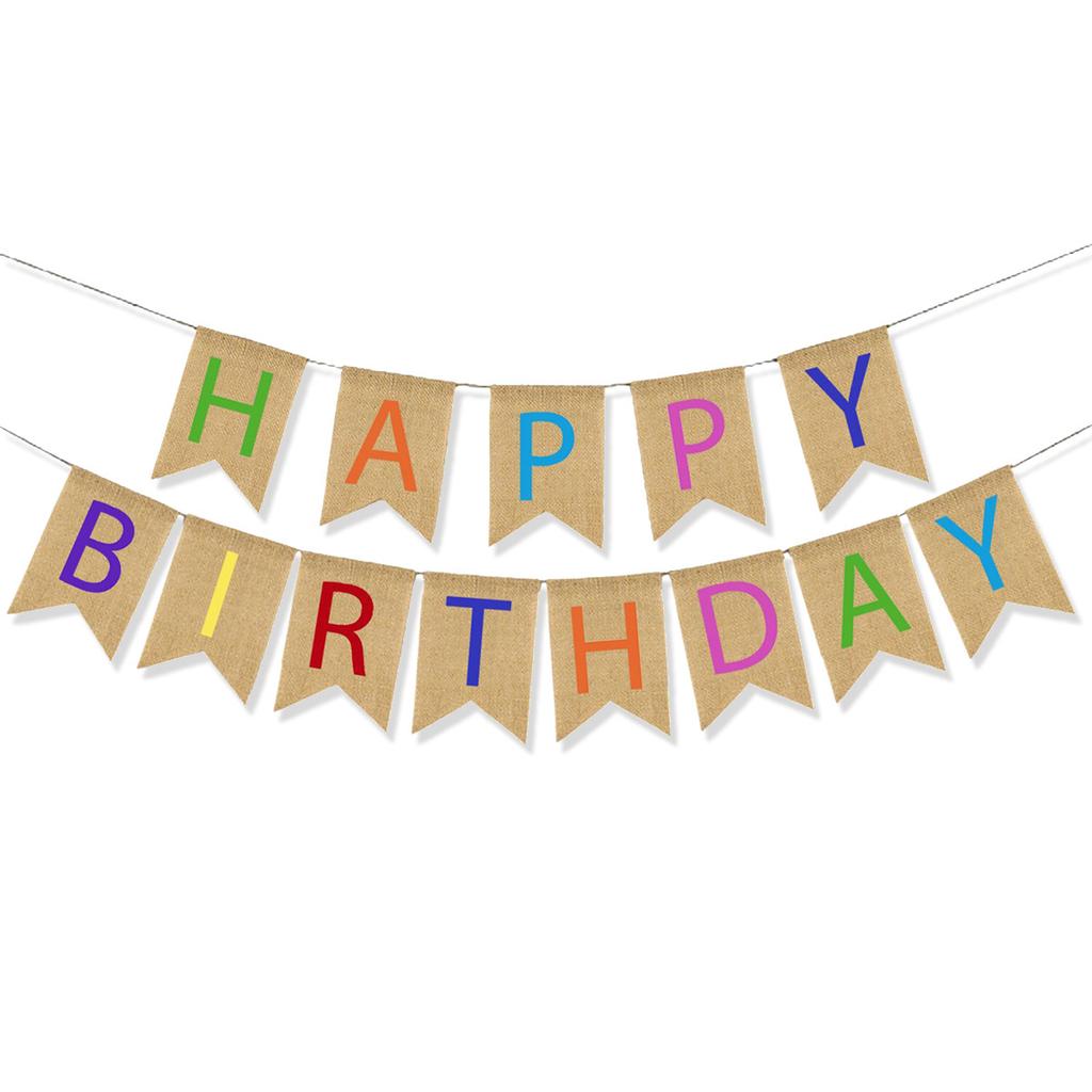 Barnfödelsedagsfestdekoration Bröllopsarrangemang Festivalfirande Mabra-banderoll