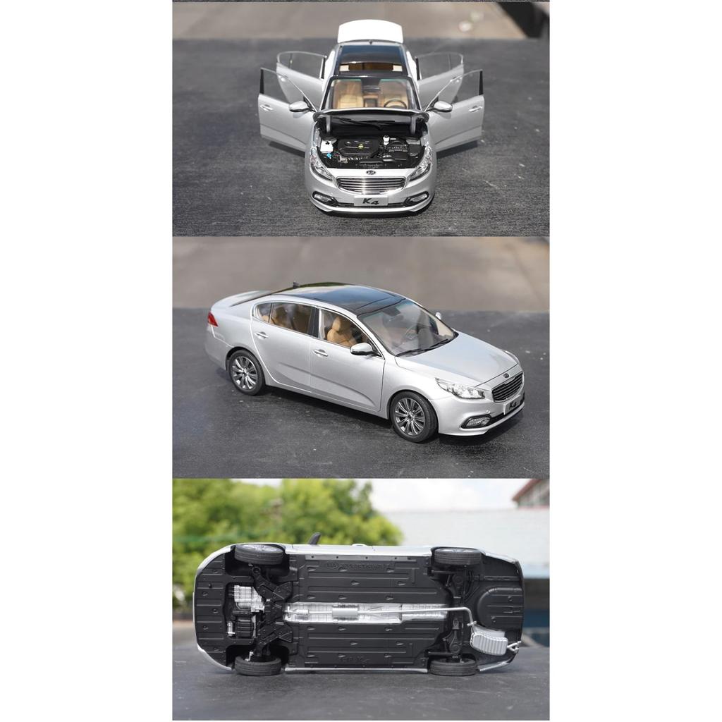 1/18 KIA K4 Alloy Car Model Die Cast Metal Toy Vehicles Simulation Model Car Static Ornament Collection Boy Children's Toy Gifts