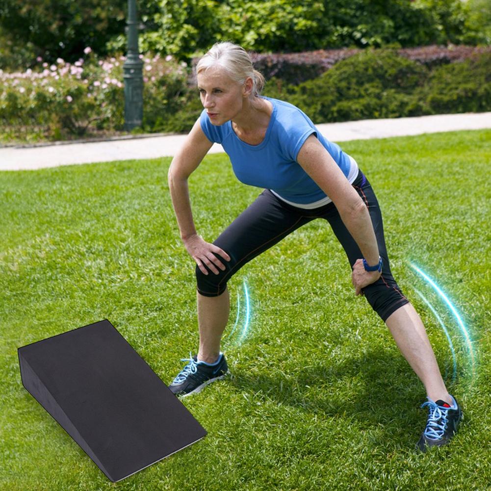 Yoga Wedge Blocks Squat Wedge Block Multi-Functional Calf Raise Block Non-Slip Calf Stretcher for Sports Fitness