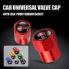4Pcs Car Wheel Tire Air Valve Cap Dust Cover Accessories For Volkswagen GTI Golf Polo Passat Mk6 MK7 RLine Magotan Tiguan Jetta