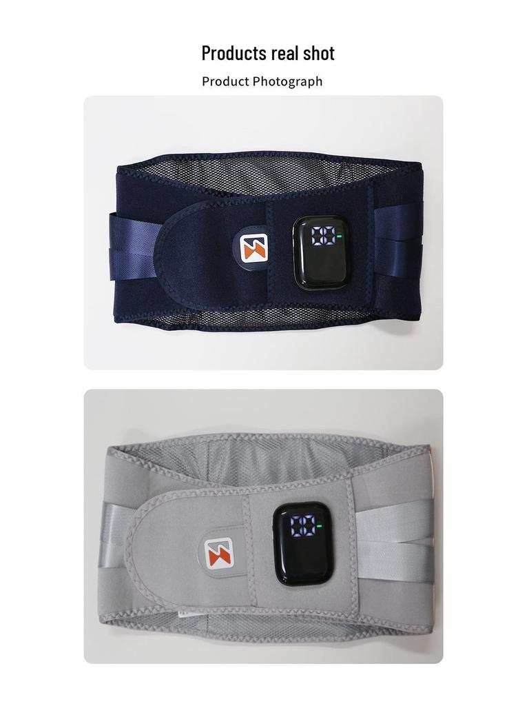 Intelligenter kabelloser Heiz-Taillenmassager & Rückenstützgürtel