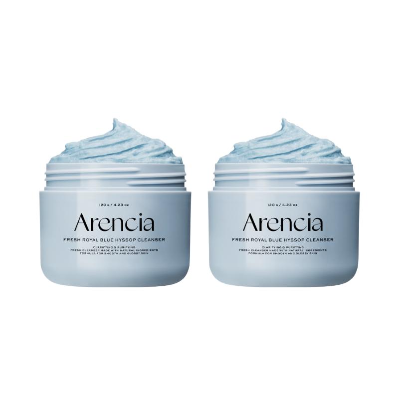 Arencia Rice Cake Fresh Cleanser 120g (Green, Rosehip, Blue Hyssop) (9 Options)